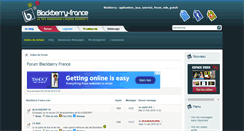 Desktop Screenshot of blackberry-france.com